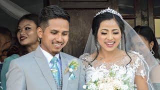 Wanpdengsngi shylla amp Apborlang kharkamni beautiful wedding by MayMukhim [upl. by Aranahs51]