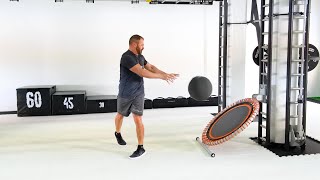 Ball Trampoline Exercises  OUTRACE Fitness [upl. by Turtle262]