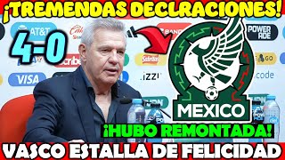 🚨 INCREIBLE  ¡Mira Lo Que Dijo Javier Aguirre Tras la REMONTADA de México 40 Ante Honduras [upl. by Theressa]