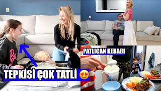 İSTANBULDAN ALIȘVERİȘİM 🛍️ TEPKİLER ÇOK TATLI 😍 ETEKTE UNUTULAN ALARM 😭 PATLICAN KEBABI YAPTIM 🍆 [upl. by Haakon]