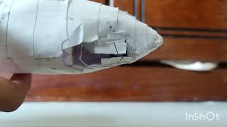 My B777300er papercraft plane Landing gear updates [upl. by Bord364]