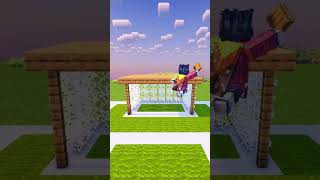 Minecraft Football Court⚽😱 shorts [upl. by Graces]