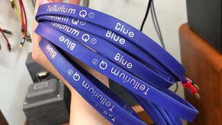 Dây loa tiệm cận hiend Tellurium Q Blue 25m  vế [upl. by Thetisa]