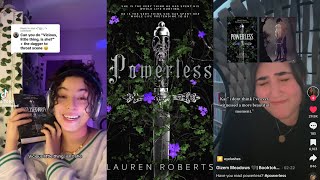 Powerless by Lauren Roberts  Fantasy trending books recommendations [upl. by Lyrehs]