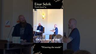 Einar Selvik on Activism wardruna einarselvik [upl. by Parish]