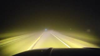 Diode Dynamics SS3 Pro Amber Fog Light Ford F150 Driving Review  Dense Fog diodedynamics [upl. by Cumings689]