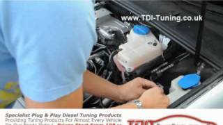 TDITuning  Common Rail Engine Tuning Box Installation [upl. by Llevrac401]