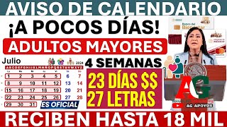 🚨 ¡De ULTIMO momento¡ 🤑 CALENDARIO DE PAGOS Adultos Mayores 65 y Mas OPERATIVO DE PAGOS Pensión 2024 [upl. by Hentrich]