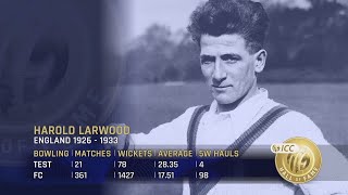 Meet The ICC Hall of Famers Harold Larwood  One of the fastest bowlers of all time [upl. by Furey]