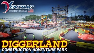 Diggerland USA A Construction Theme Park For Kids [upl. by Haianeb]