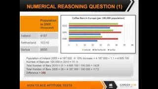 Numerical Reasoning Numeracy Tests  How To Ace Aptitude Tests 47 [upl. by Ynohtona179]