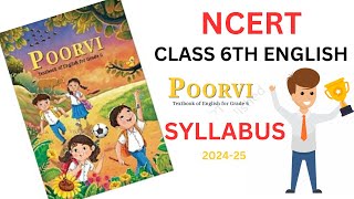 CBSE Class 6 English Syllabus 2024Onwards  NCERT  POORVI  MathsBySoumya [upl. by Ariak]