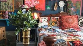 Interior Design  Bohemian Style • Home Decor Ideas [upl. by Ytsur256]