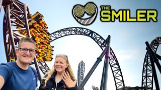 Our FIRST Roller Coaster Since Getting Married The Smiler At Alton Towers [upl. by Farica]