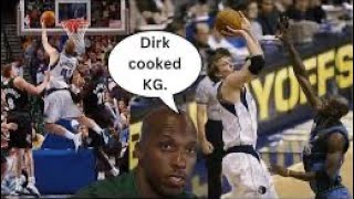 A HILARIOUS Kevin Garnett story about Dirk and the Mavericks 🤣 [upl. by Silin650]