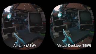 Air Link ASW vs Virtual Desktop SSW [upl. by Aerda]