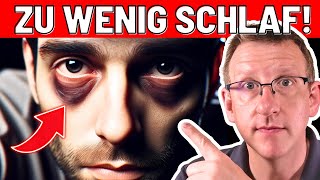 10 Frühwarnzeichen dass Du nachts zu wenig schläfst [upl. by Nanaek]