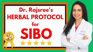 Dr Rajsrees Herbal Protocol for SIBO Treat Your Gas Bloating and IBS [upl. by Isej]