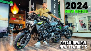 2024 Kawasaki Z900 BS7 New Model Detail Review 💥 सबसे सस्ती Inline 4 Cylinder Superbike [upl. by Perlis722]