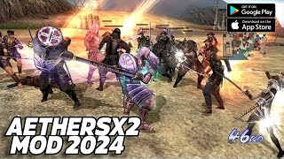 AETHERSX2 MOD SAMURAI WARRIORS 2 8X RESOLUTION OPENGL VS VULKAN [upl. by Latrena151]