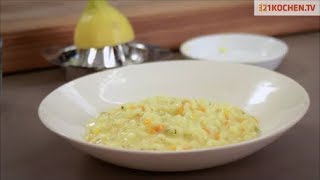 Originalrezept  Risotto Milanese [upl. by Anairuy231]