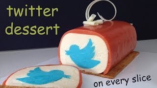 Twitter Dessert SWEET TWEET How To Cook That Ann Reardon Twitter Cake [upl. by Anigroeg]