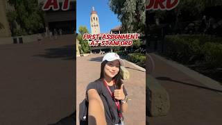 First Assignment at Stanford 😮‍💨 university college studywithme studyvlog dayinmylife [upl. by Lem]