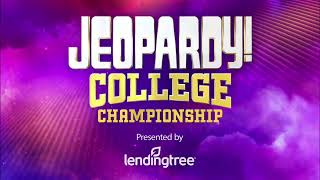 JEOPARDY College Championship 2020 Back from Break Cue [upl. by Reiser]