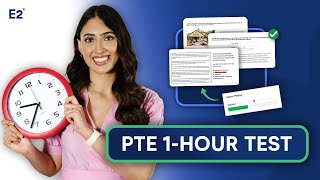 PTE Full 1Hour Practice Test [upl. by Julide]