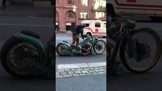 Harley davidson custom harleydavidson harleylifestyle bikelover [upl. by Enelrihs]