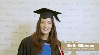 PG Dip Project Management graduate interview  University of Essex Online [upl. by Elleivap945]