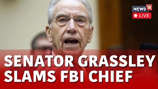 Grassley Questions FBI Director Wray at Senate Judiciary Committee Hearing LIVE  USA News  N18L [upl. by Adriena]