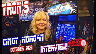 1800 Interview with Trons CINDY MORGAN at Arcade Show amp we ask lots of questions TNT Amusements [upl. by Shelley61]