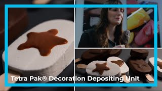 Tetra Pak® Decoration Depositing Unit  designed to innovate [upl. by Anama639]