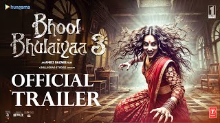 Bhool Bhulaiyaa 3 Official Trailer Kartik Aaryan Vidya Balan Triptii DimriAnees Bazmee Concept [upl. by Akimik]