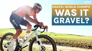 2024 UCI Gravel World Champs Broken bikes Kings the Fword and MVPs Rainbow Jersey [upl. by Ehc]