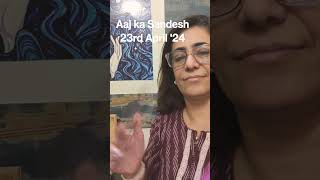 Aaj Ka Sandesh 25th April24 beats typebeat hiphop tarot angelguidance [upl. by Woodring]