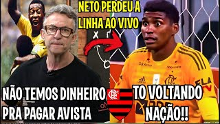 CRAQUE NETO PERDEU A LINHA COM O FLAMENGO quotHUGO NÃO VAI MAIS CORINTHIANS NÃO QUER PAGAR AVISTAquot [upl. by Thorrlow876]