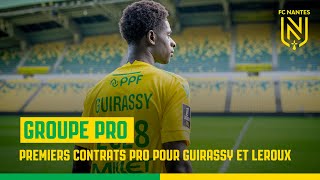 Premiers contrats pro pour Guirassy et Leroux [upl. by Pren746]