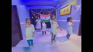 Indian Patriotic Song Dance Performance Group Dance [upl. by Howund107]