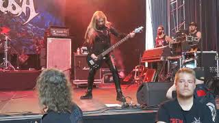 Nervosa  Death LIVE Huginns Awakening Fest Belgium 20230520 [upl. by Ralyat]