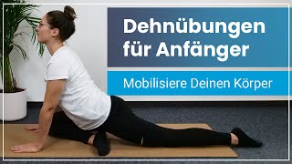 Dehnübungen für Anfänger ➡️ 15 Minuten Stretching von Kopf bis Fuß [upl. by Robb]