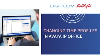 Changing time profiles in Avaya IP Office [upl. by Wynny]