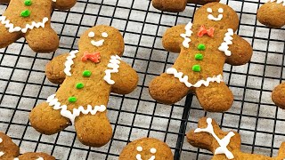 Galletas de jengibre y cómo decorar galletas de Navidad SIN COMPLICACIONES [upl. by Matazzoni]