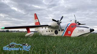 Maiden Flight  HobbyKing Avios Albatross HU16 V2 US Coast Guard Flying Boat [upl. by Feodora168]