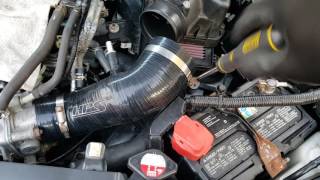 8th gen Civic Si KN filter amp HPS hose [upl. by Yntirb]