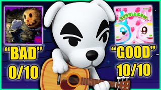 Rating every single KK Slider Song in Animal Crossing [upl. by Renwick942]