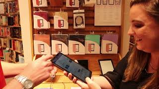 Unboxing the NOOK 9quot Lenovo Tablet by Barnes amp Noble w Colleen Lawrence from Lenovo [upl. by Lleira]