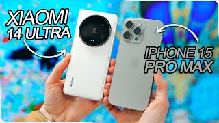 Xiaomi 14 Ultra vs iPhone 15 Pro Max [upl. by Stauder367]