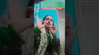 Lal Rang ki Sadi man song music navratrispecial sarita rana vlogs [upl. by Yllitnahc]